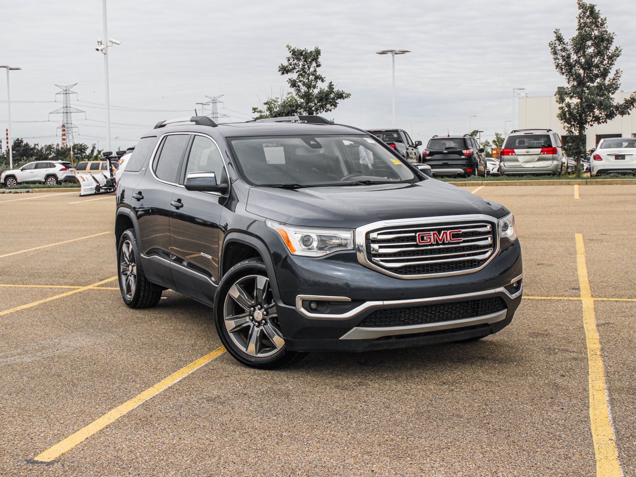 2018 GMC Acadia AWD 4dr SLT w/SLT-2 Blue Sherwood Park - photo #1