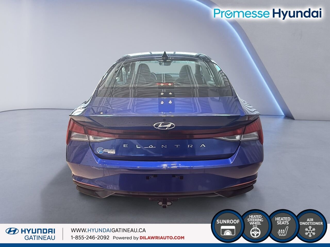 Hyundai Elantra 2022 Bleu Gatineau - photo #2