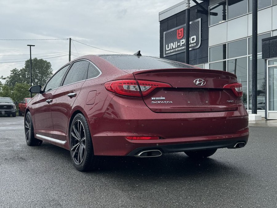 2015 Hyundai Sonata Sport 2015 Red