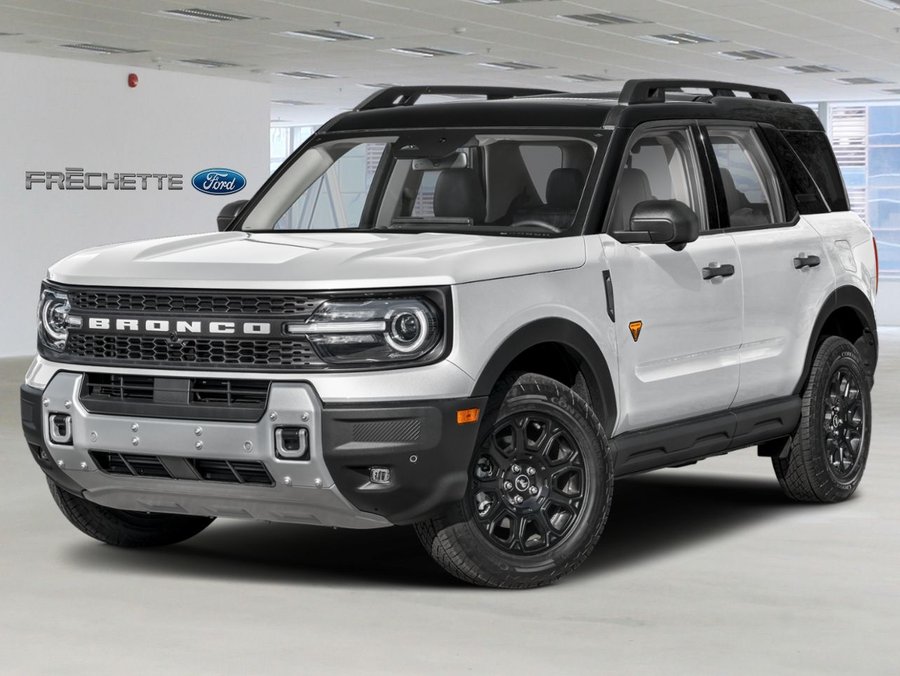 2026 Ford Bronco Sport 2026 Space White Metallic
