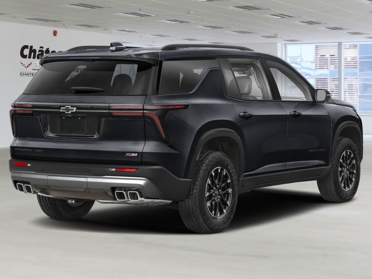 2027 CHEVROLET Traverse Z71 4 portes TI Mosaic Black Metallic Châteauguay - photo #2