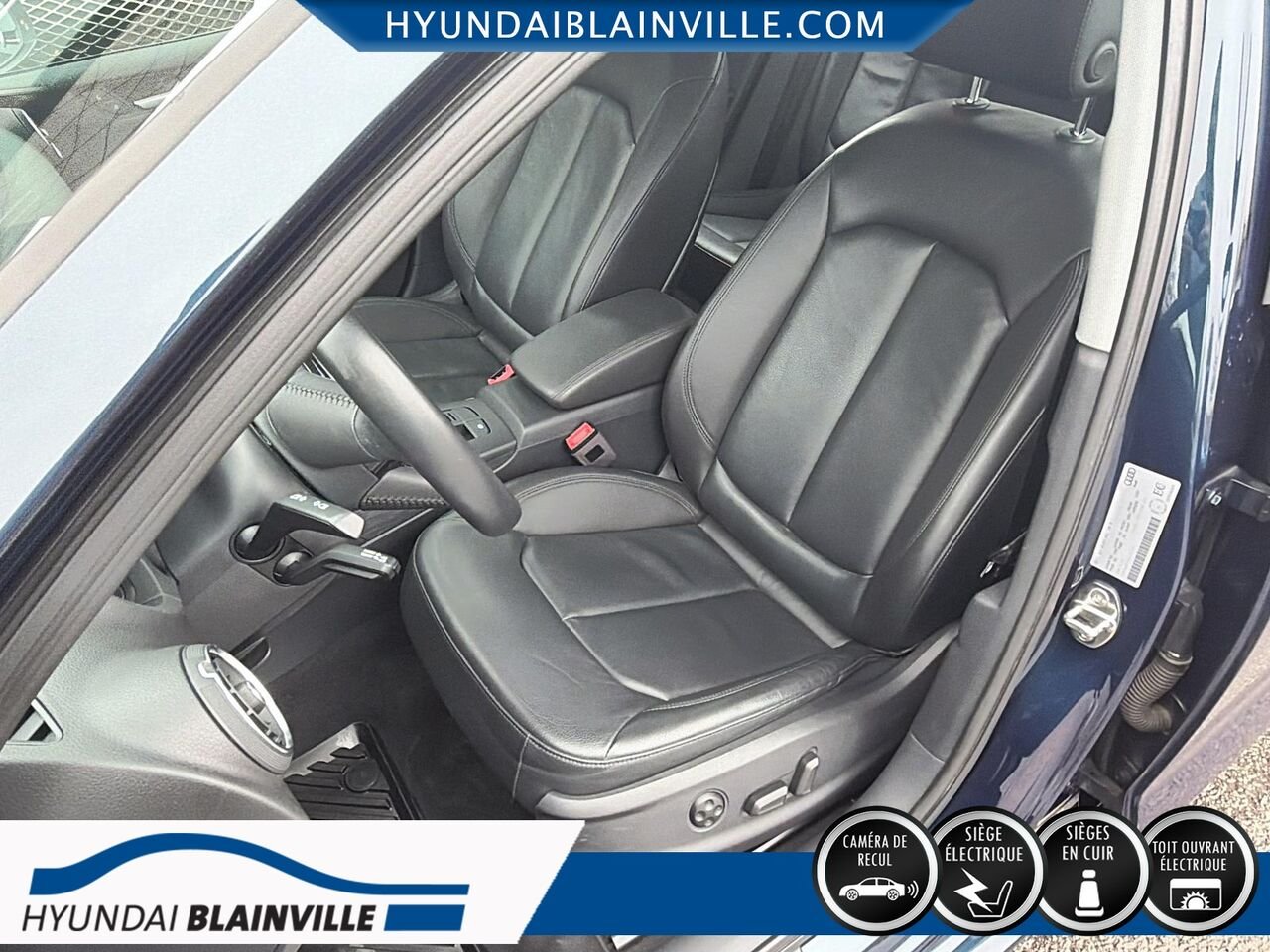Audi A3 berline 2019 Bleu Blainville - photo #8