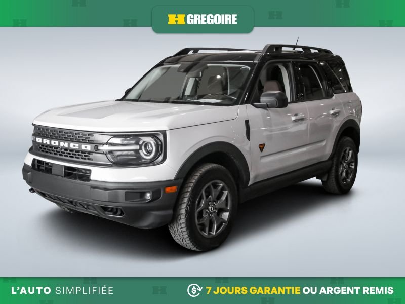 2022 Ford Bronco White Blainville - photo #2