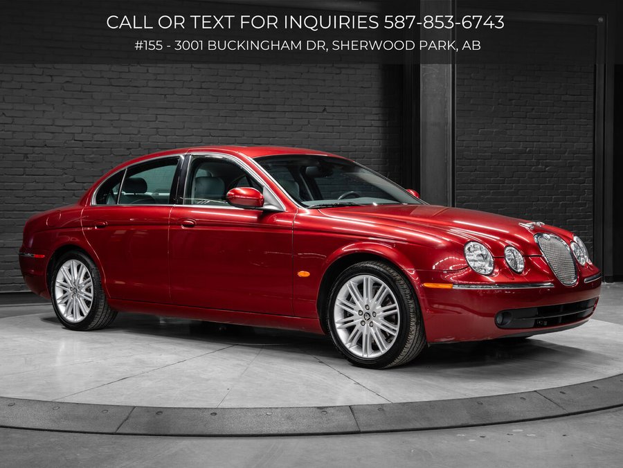 2006 Jaguar S-TYPE 2006 Red