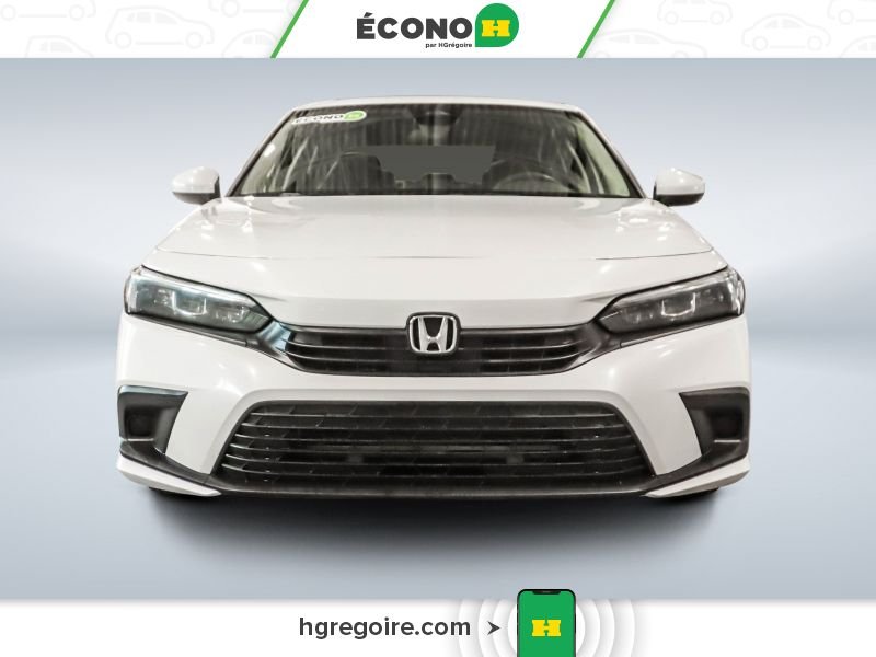 2022 Honda Civic White Laval - photo #1