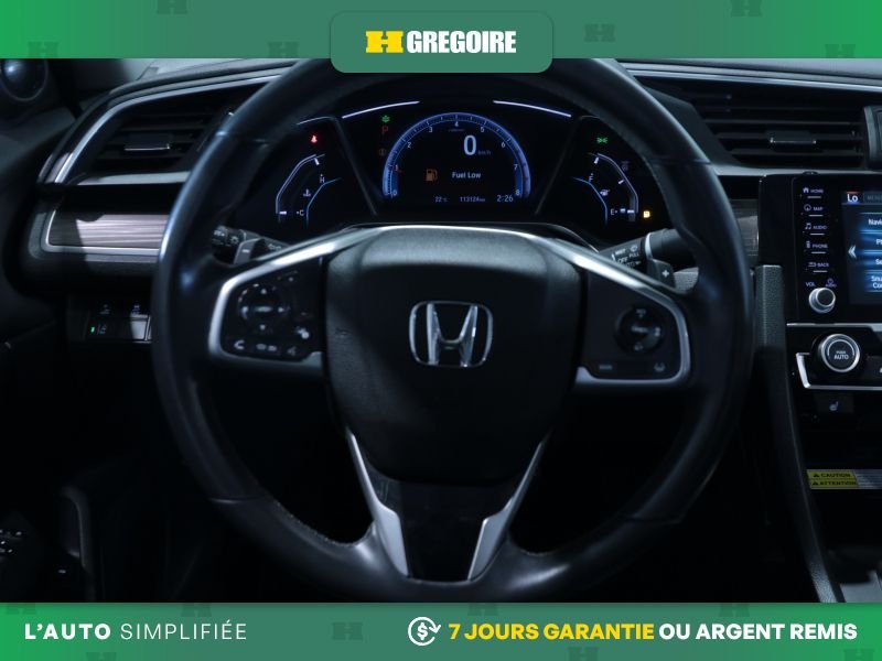 Honda Civic 820892 | TOURING AUTO A/ C CUIR TOIT GR ELECT MAGS CAM RECU 2019 Bleu Laval - photo #18