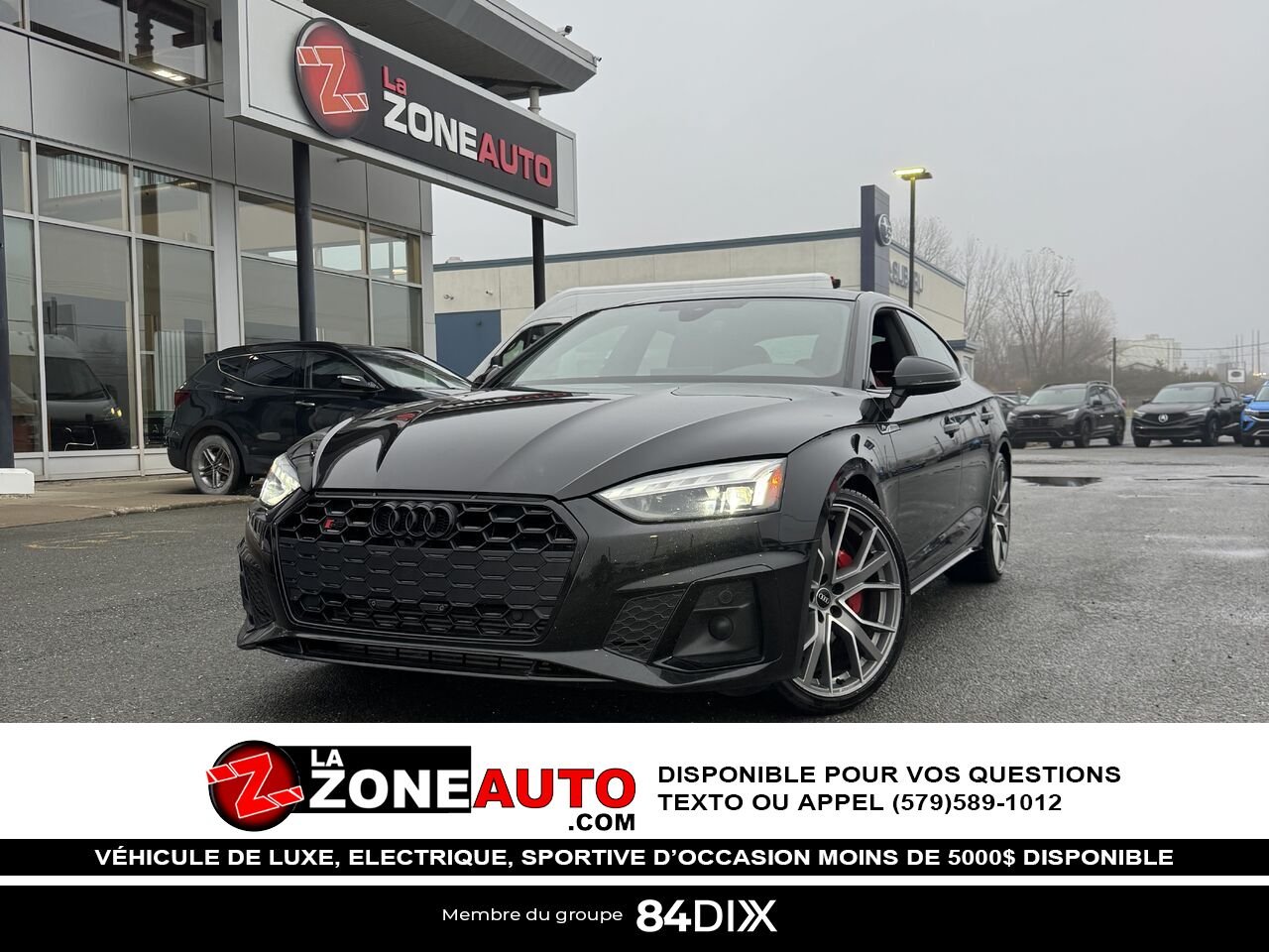 2022 Audi S5 Sportback Black Granby - photo #0