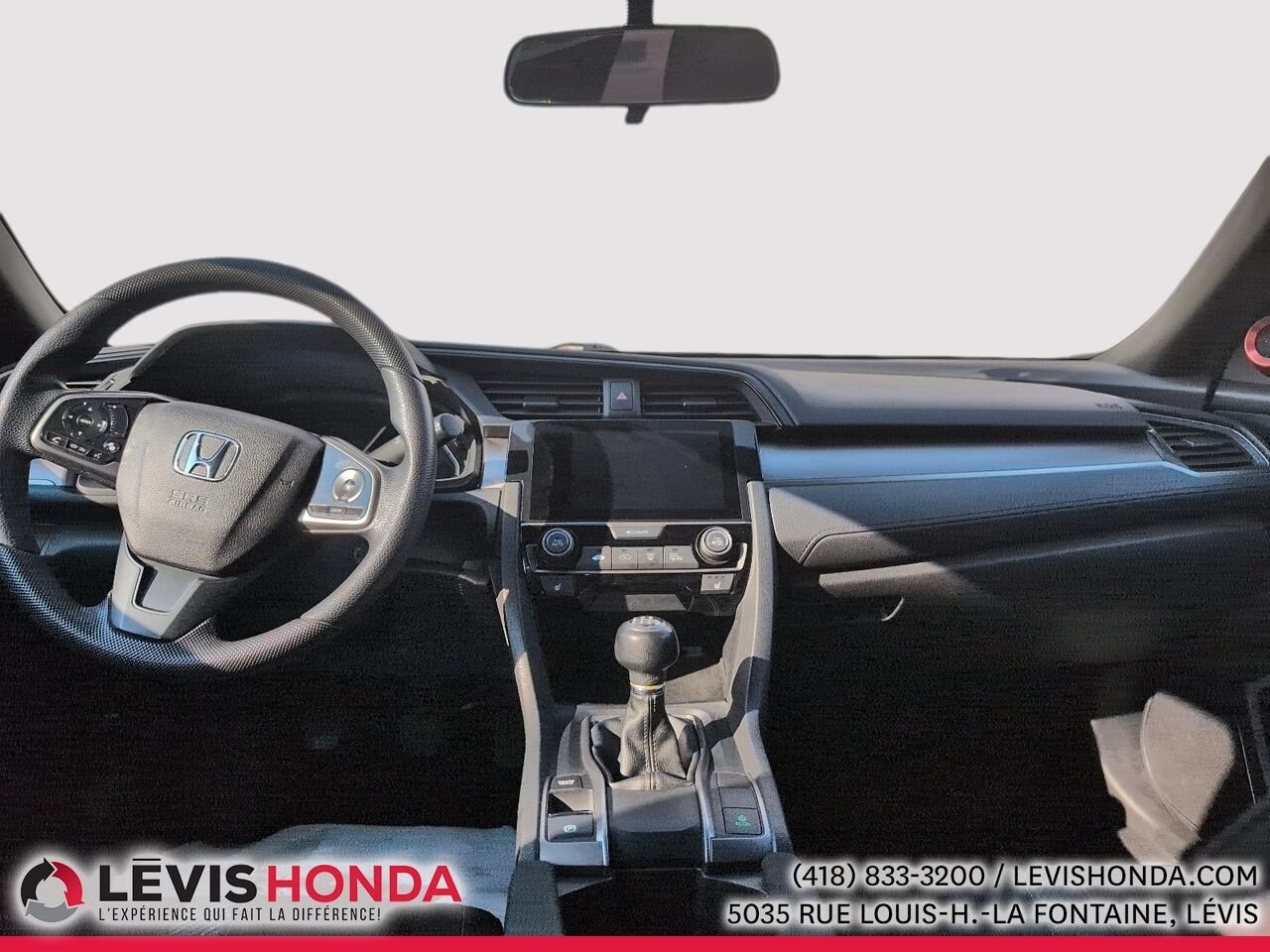 Honda Civic Hayon LX LX 5 portes BM 2017 Gris Lévis - photo #18
