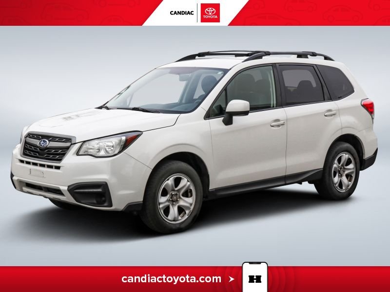2017 Subaru Forester White Saint-Eustache - photo #2