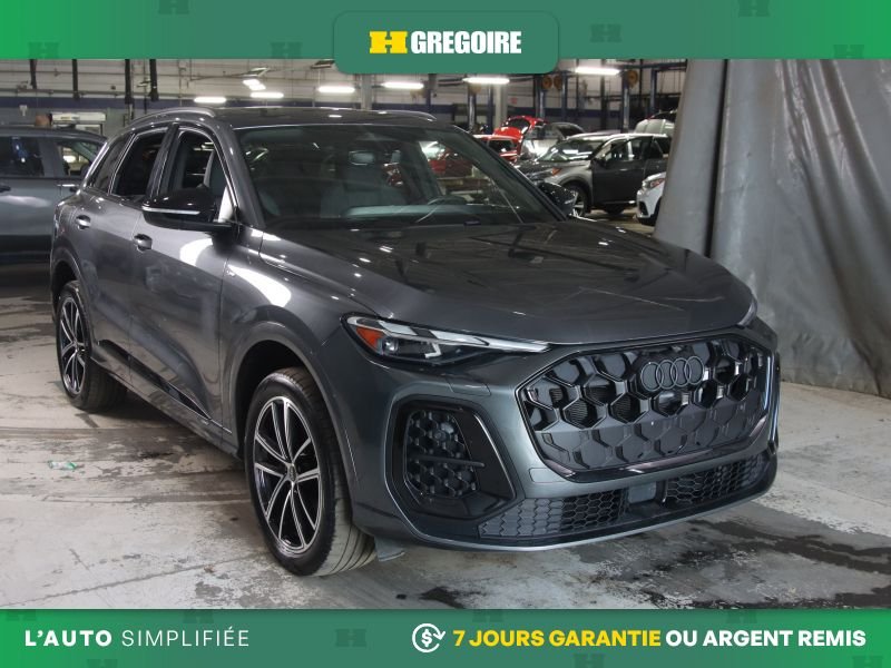 Audi Q5 821283 | 2.0 TFSI SLINE AWD A/C CUIR TOIT NAV MAGS 2025 Gris Laval - photo #0