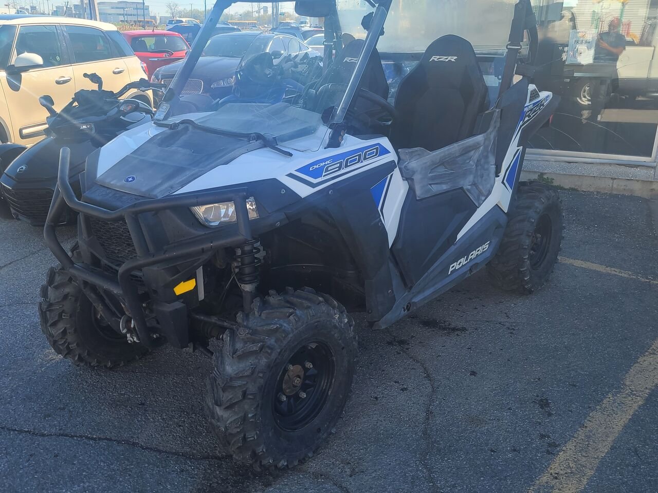 2018 polaris rzr Blue  - photo #1