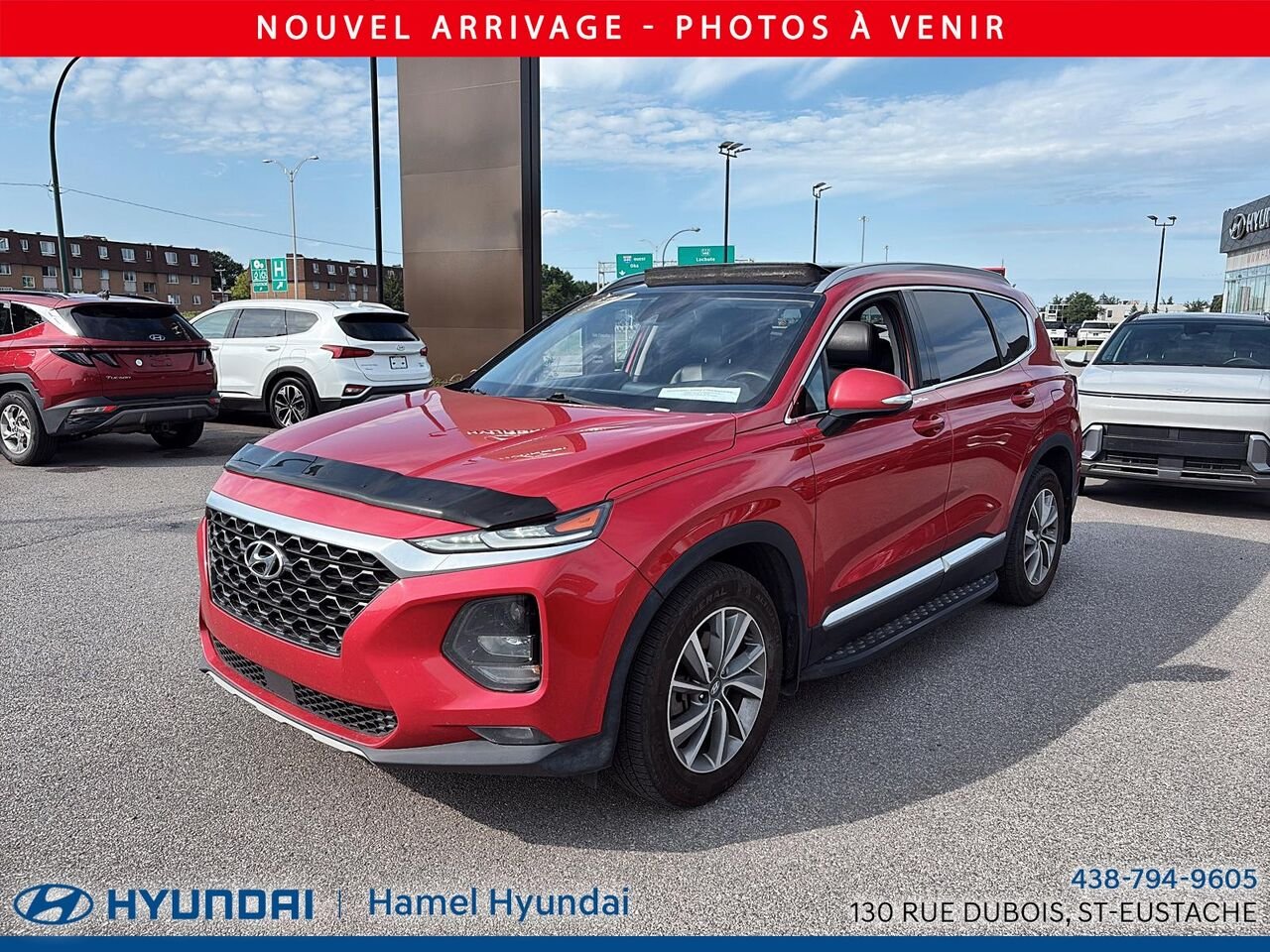 Hyundai Santa Fe 2020 Rouge Saint-Eustache - photo #2