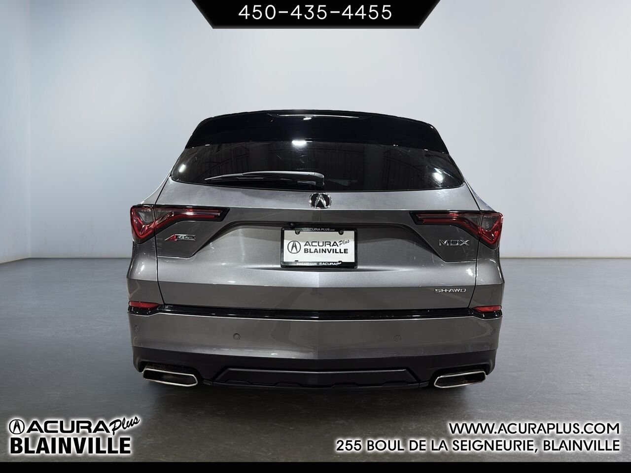 2024 Acura MDX Grey Blainville - photo #2