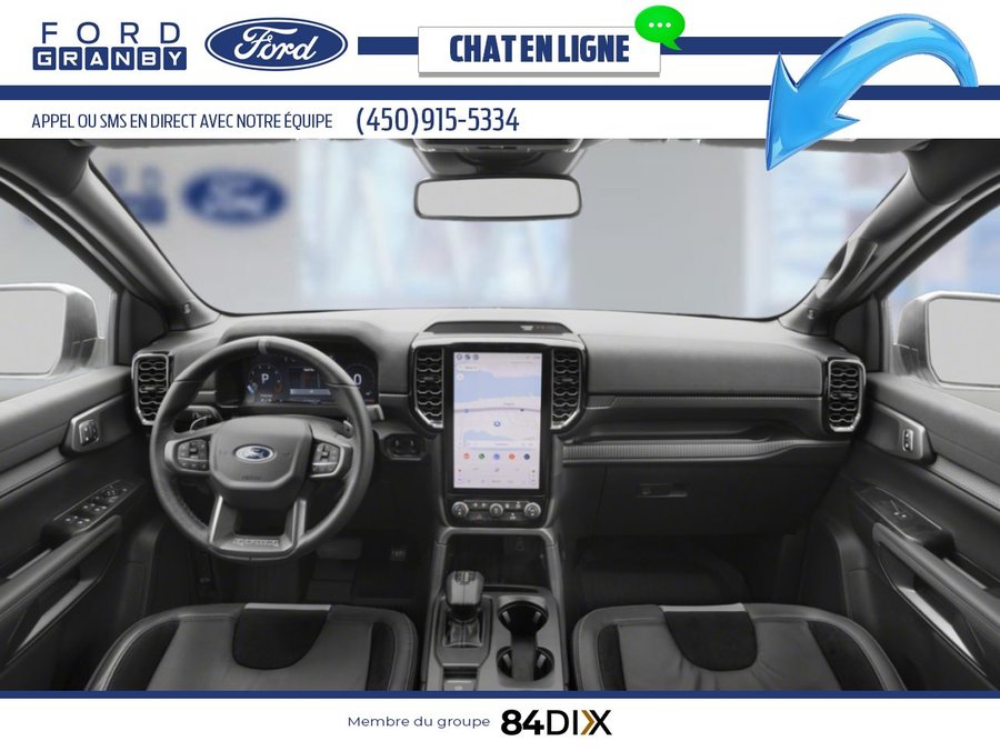2025 Ford Ranger Shadow Black