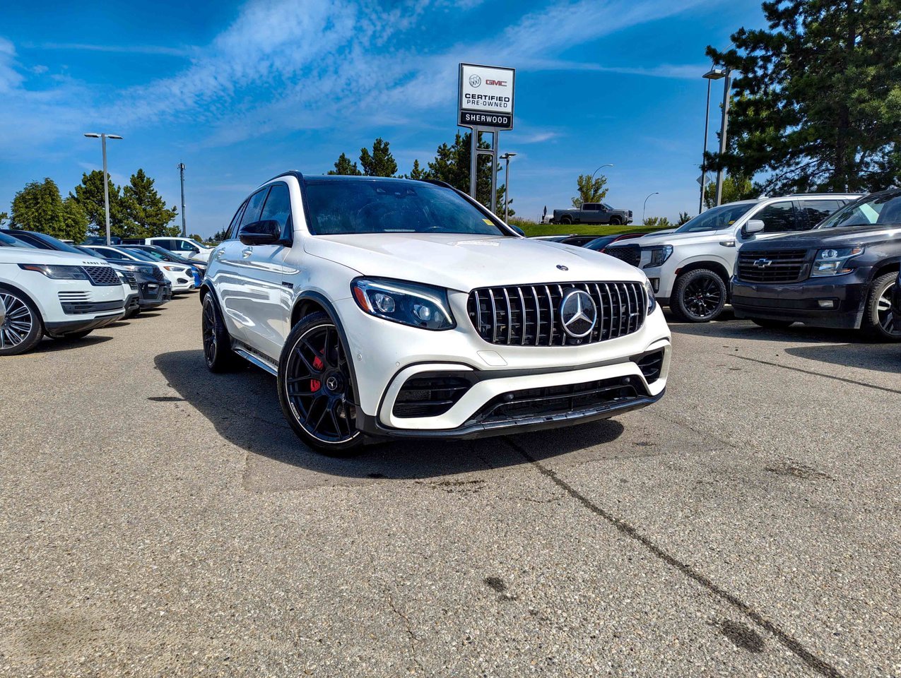2019 Mercedes-Benz GLC AMG GLC 63 S 4MATIC+ SUV designo Diamond White Sherwood Park - photo #1