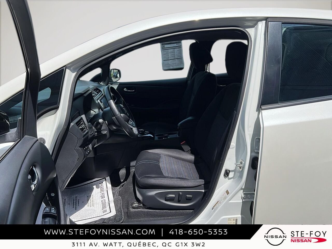 Nissan LEAF SV 40 KWH 2021 Blanc Ste-Foy - photo #7