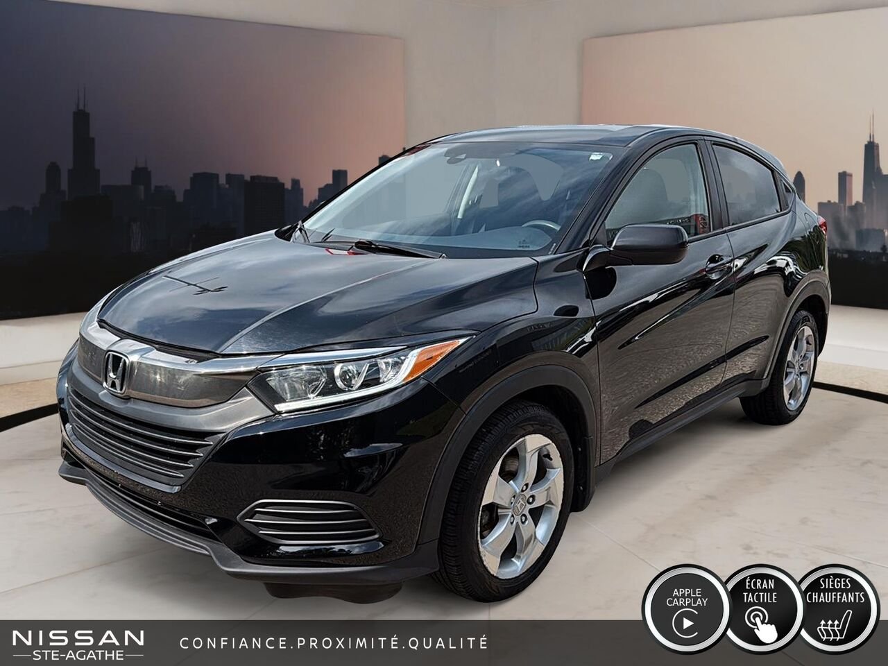 2022 Honda HR-V LX | AWD | CAMÉRA DE RECUL | UN SEUL PROPRIÉTAIRE Black Saint-Jérôme - photo #0