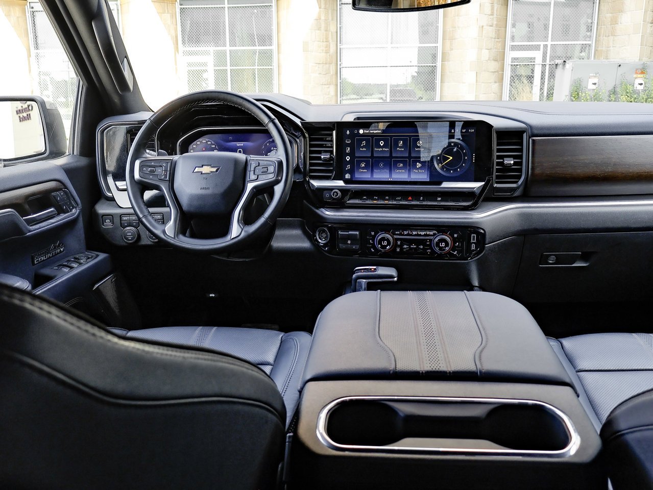 2024 Chevrolet Silverado 1500 4WD Crew Cab 147 High Country Blue Sherwood Park - photo #29