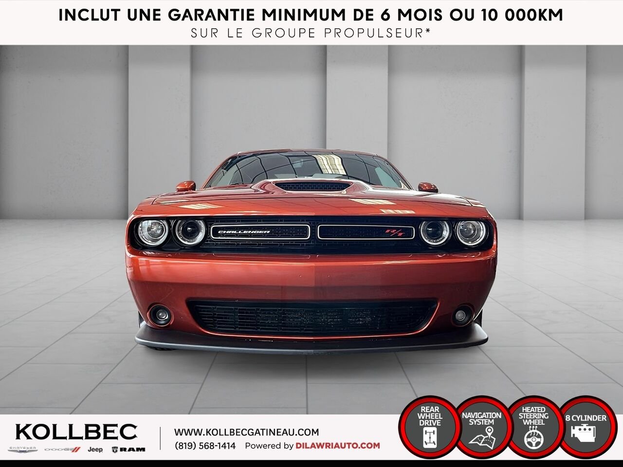 DODGE CHALLENGER R/T 2021 Orange Ottawa & Gatineau - photo #11