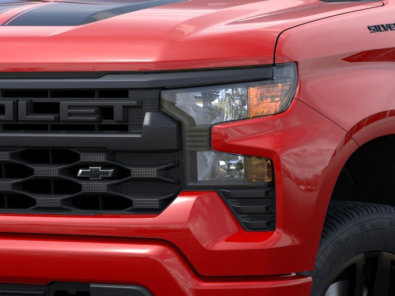 CHEVROLET SILVERADO 1500 Custom cabine double 4RM 147 po 2026 Rouge Sherbrooke - photo #9