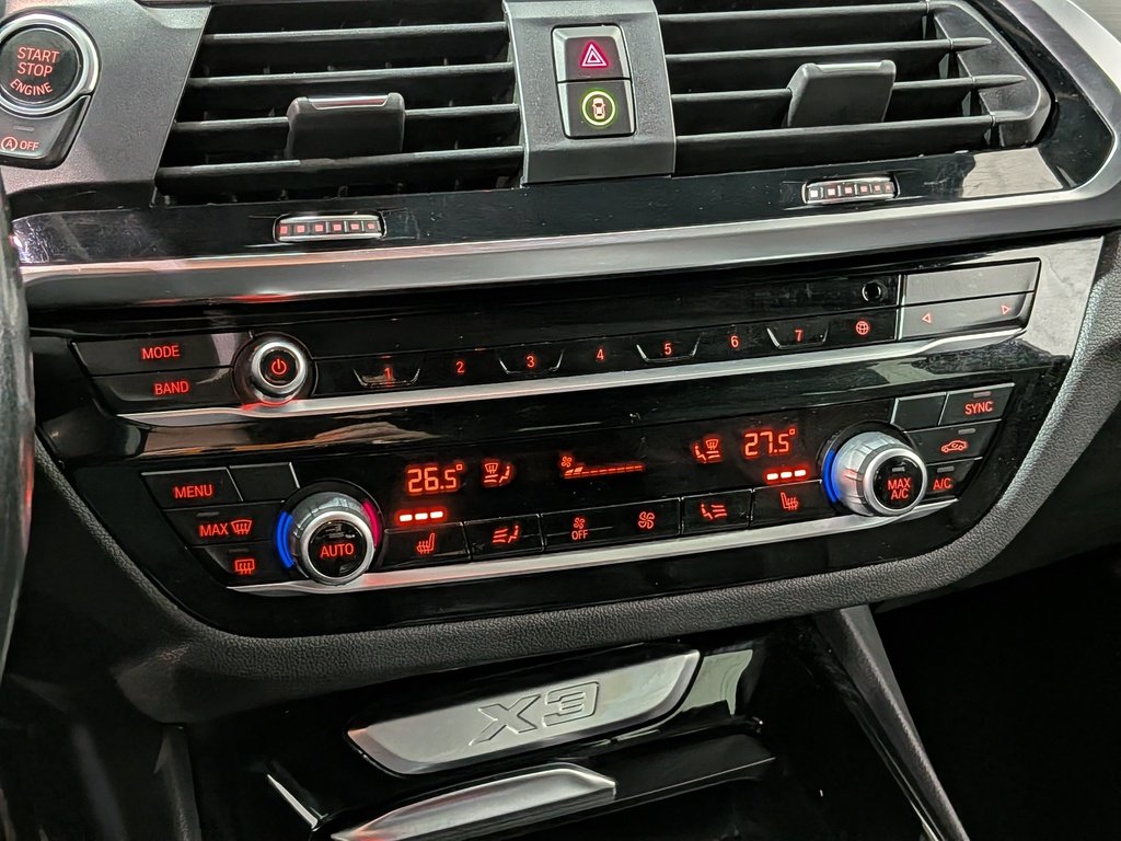 BMW X3 xDrive30i Sports Activity Vehicle 2018 Noir Val-David - photo #26