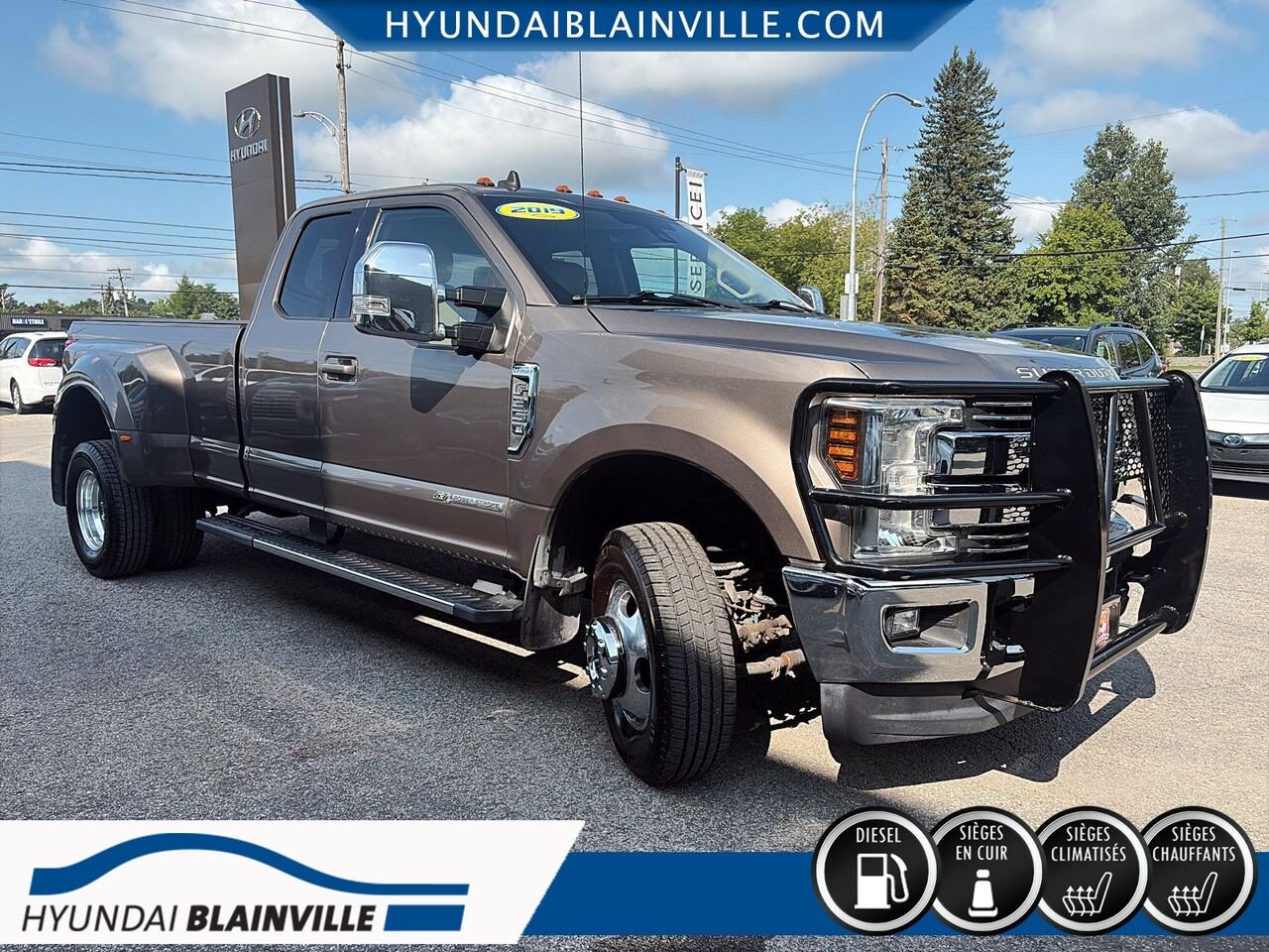 2019 Ford Super Duty F-350 à roues arrière jumelées Brown Blainville - photo #2