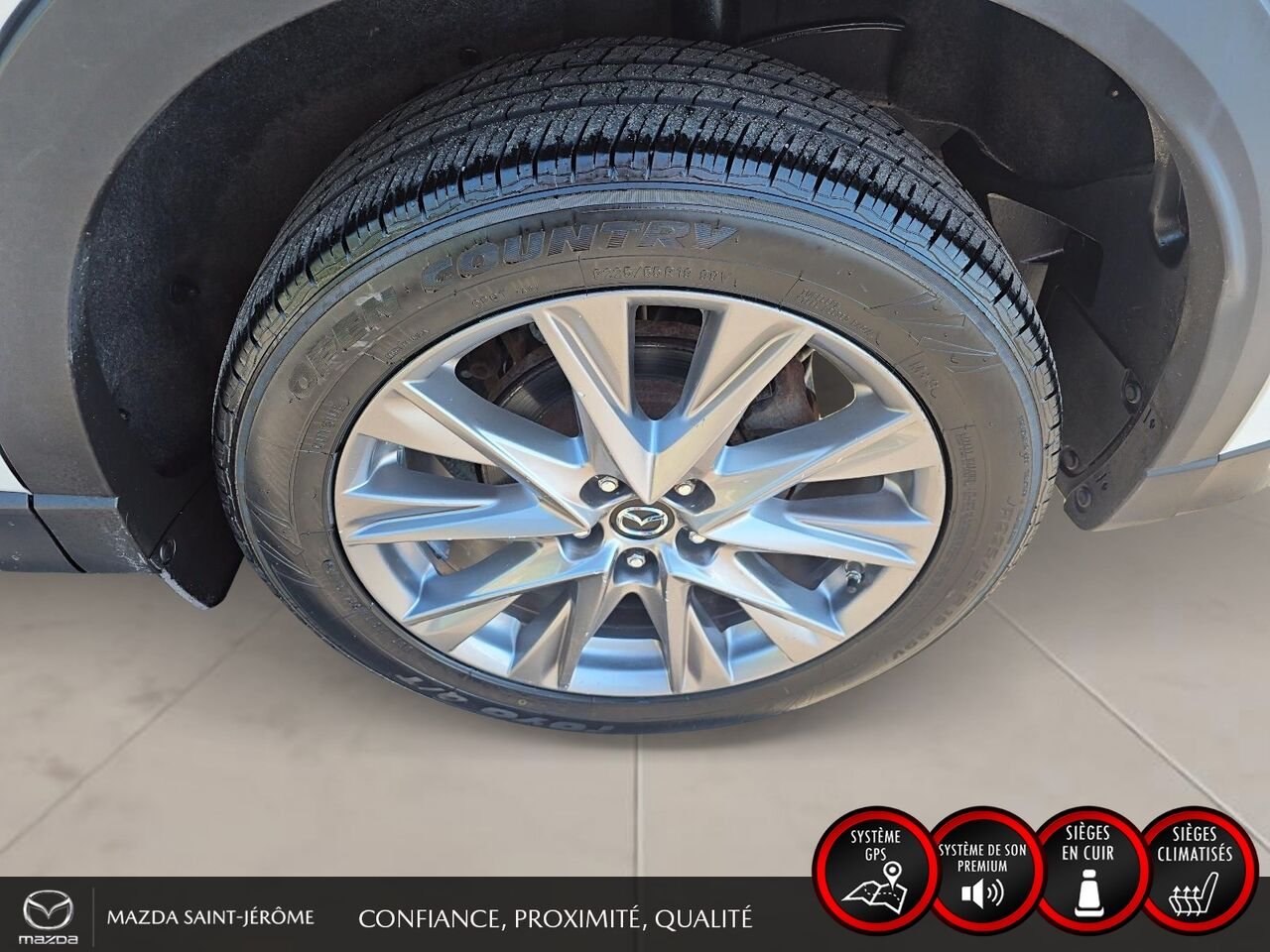 2019 Mazda CX-5 GT | TOIT OUVRANT | CUIR | AWD | White Saint-Jérôme - photo #11