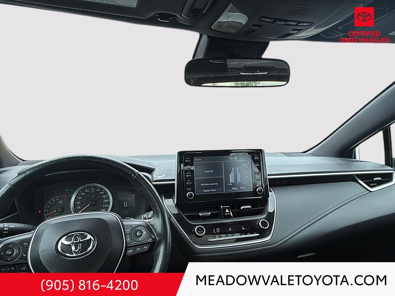 2020 Toyota Corolla Clean CarFax, Power Sunroof, Back Up Camera, Bluetooth White Mississauga - photo #14