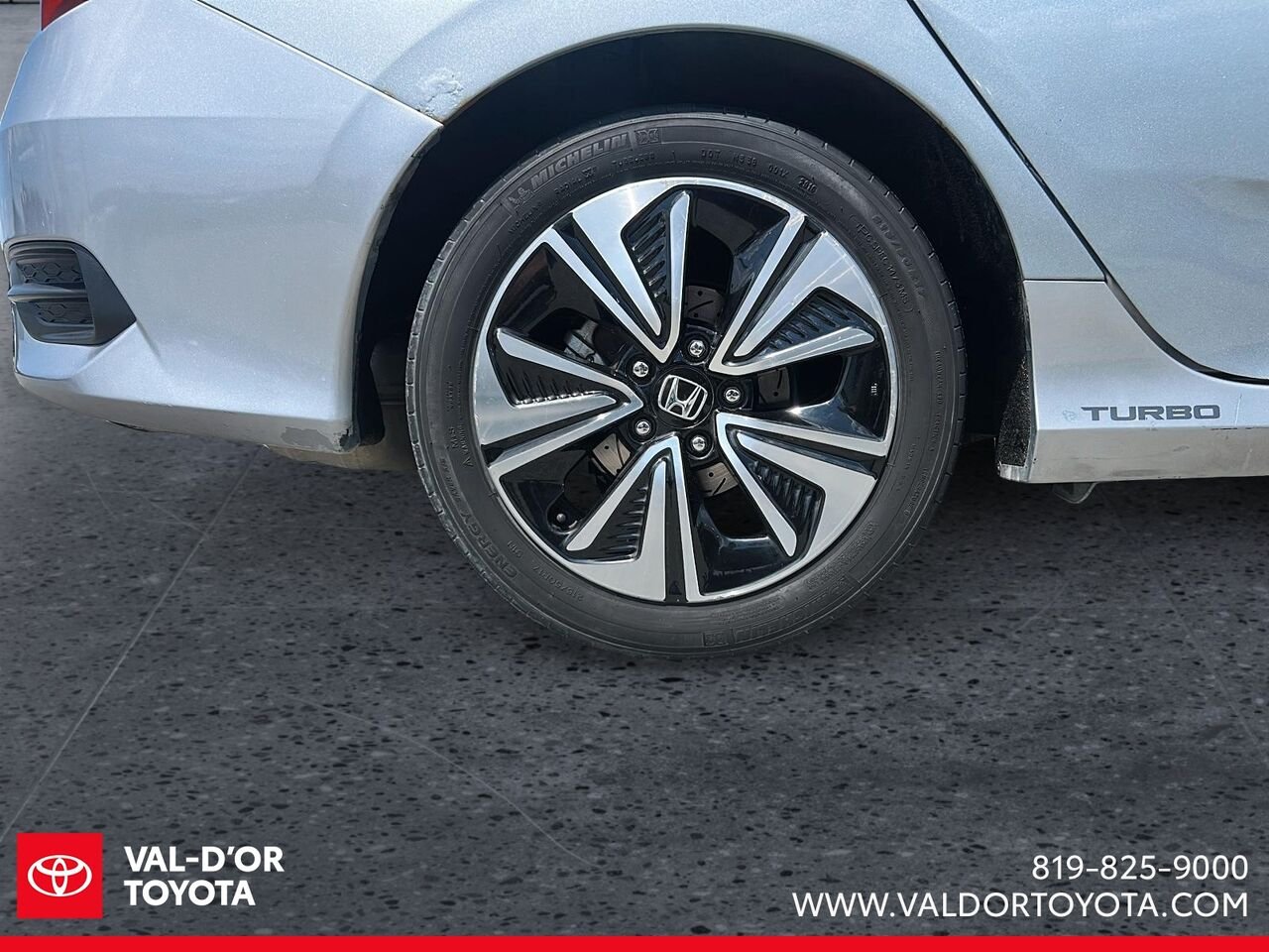2016 Honda Civic Berline EX-T 4 portes CVT Silver Val-d'Or - photo #5