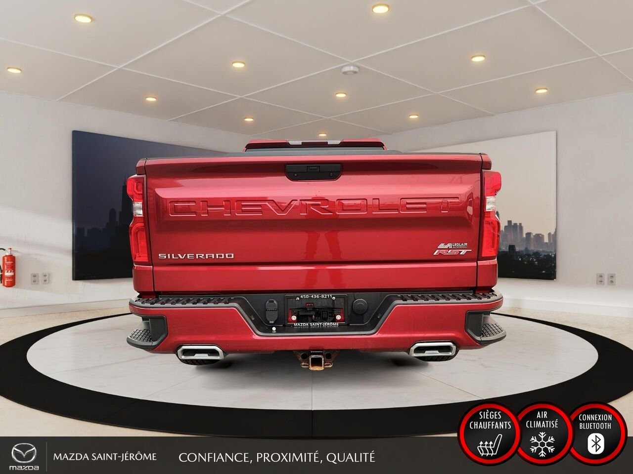 2020 Chevrolet Silverado 1500 RST | DURAMAX DIESEL | 4X4 | GROUPE REMORQUAGE Red Saint-Jérôme - photo #6
