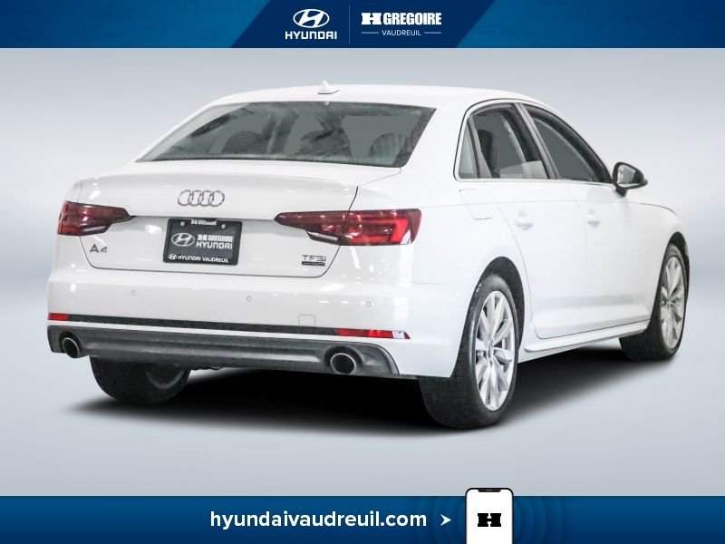 Audi A4 2018 Blanc Saint-Eustache - photo #10