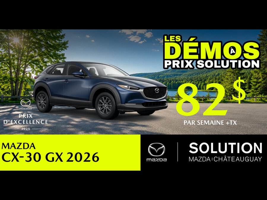MAZDA CX-30 2026 2026 Bleu cristal foncé mica