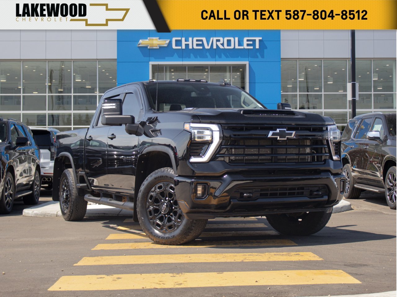 2024 Chevrolet Silverado 2500HD 4WD Crew Cab 159 LT Black Sherwood Park - photo #0