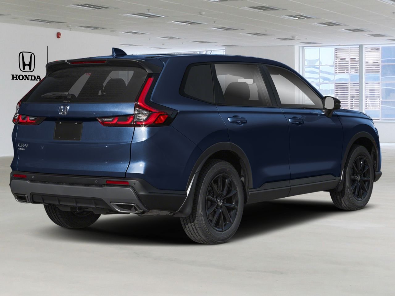 2026 HONDA CR-V Hybrid Canyon River Blue Metallic Mississauga - photo #2
