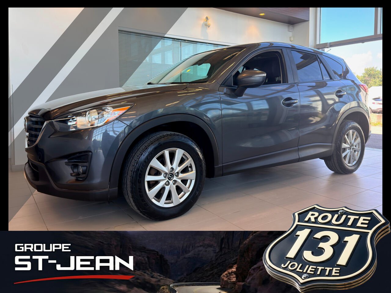 Mazda CX-5 2016 Gris Notre-Dame-des-Prairies - photo #0