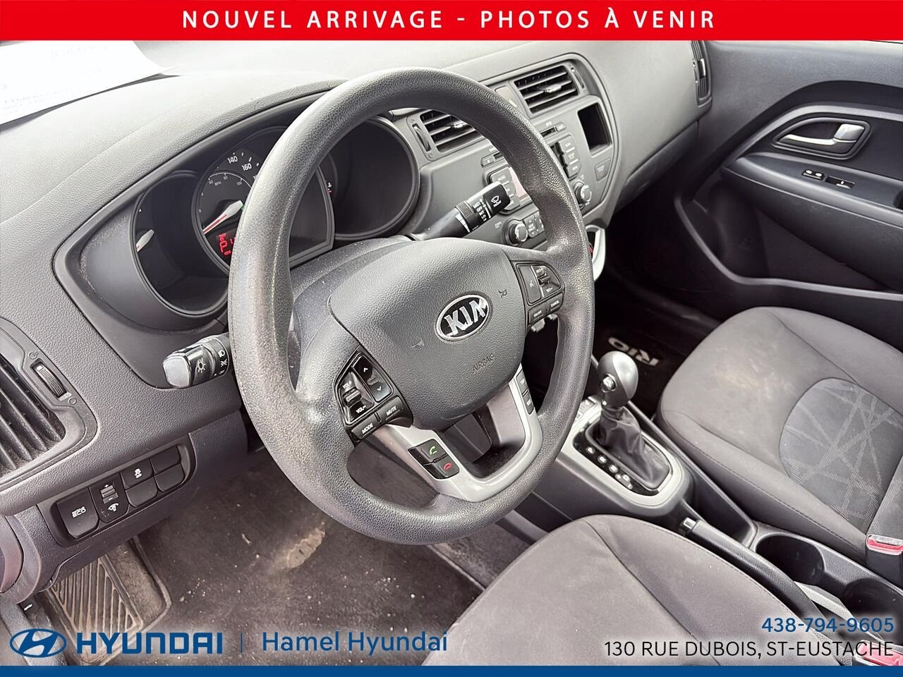 2015 Kia Rio Red Saint-Eustache - photo #6