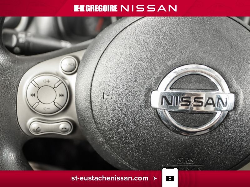 Nissan MICRA SR4600 | S AUTOMATIQUE CLIMATISATION BAS KILOMETRAGE 2017 Rouge Laval - photo #16