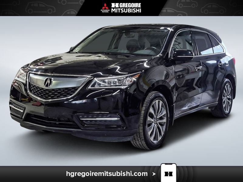 Acura MDX 2016 Noir Saint-Eustache - photo #2