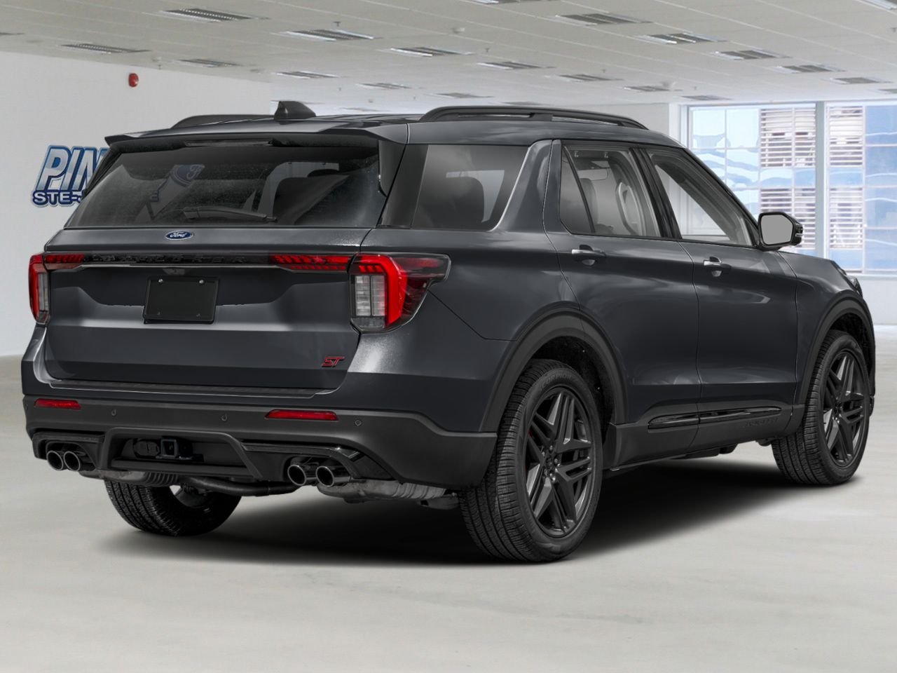 2026 Ford Explorer Agate Black Metallic Sainte-Julienne - photo #1