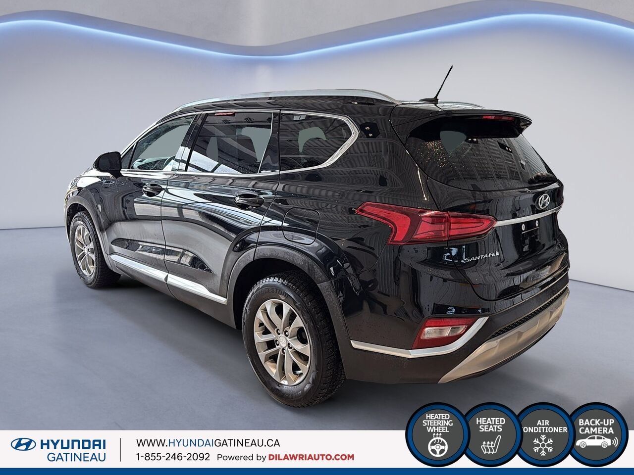 Hyundai Santa Fe 2.4L Essential TI *** sieges chauffants, un proprio, aucun accidents*** 2020 Gris Ottawa & Gatineau - photo #3