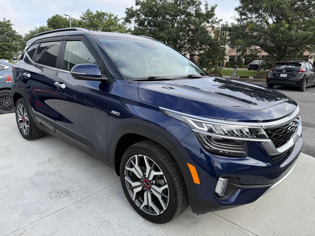 2023 Kia Seltos SX Turbo TI avec intérieur noir Blue Châteauguay - photo #7