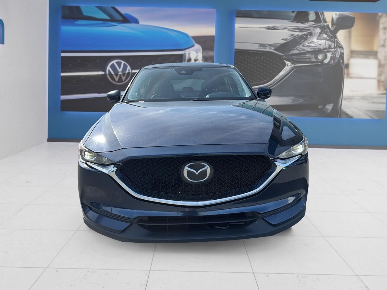 Mazda CX-5 2021 Bleu Rouyn-Noranda - photo #1