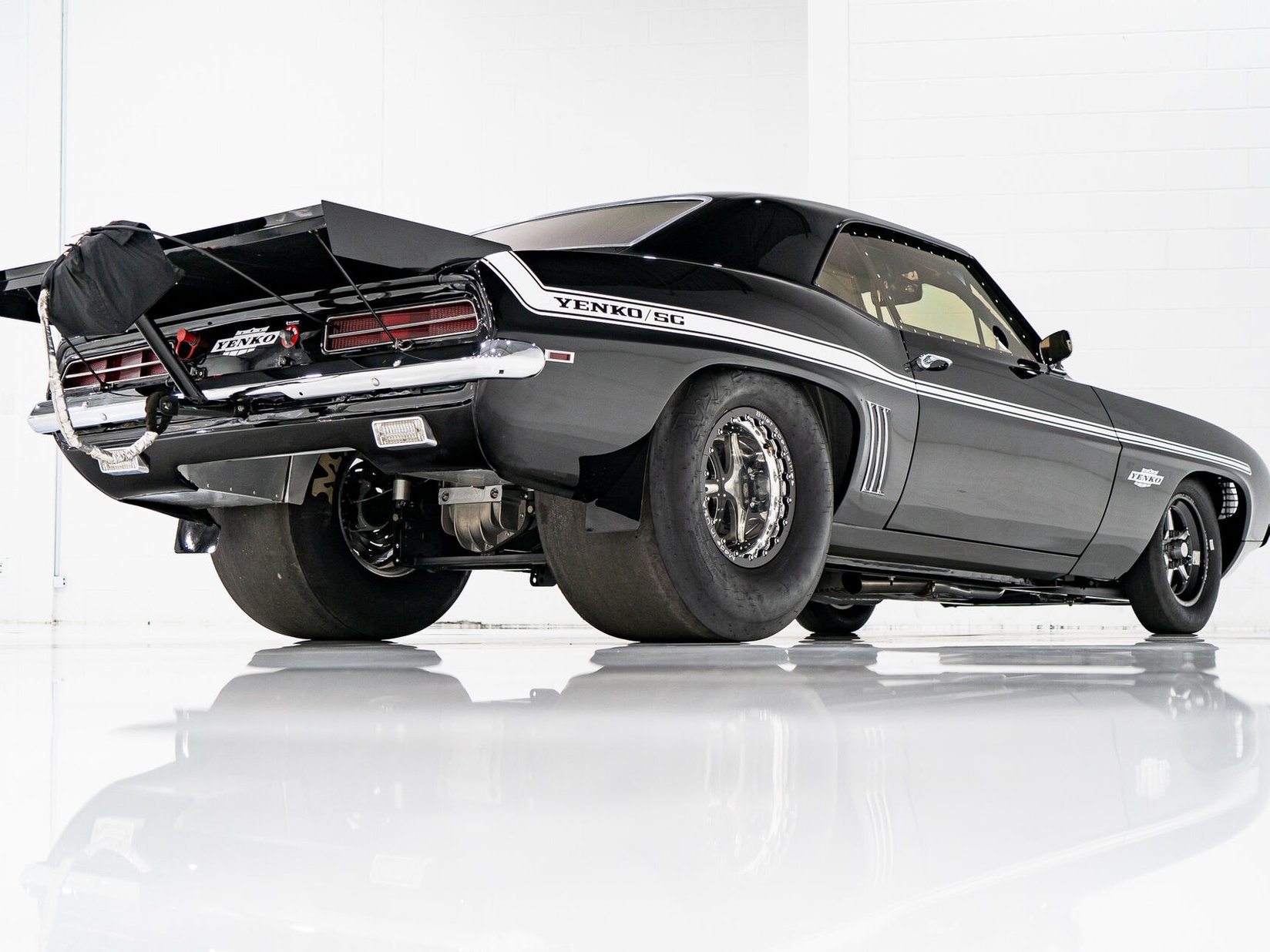 1969 Chevrolet Camaro Drag car race ready **PRIX EN USD** Black Montreal - photo #1