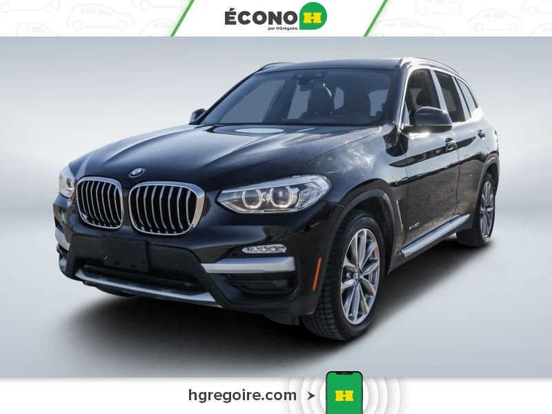 2018 BMW X3 Black Laval - photo #2