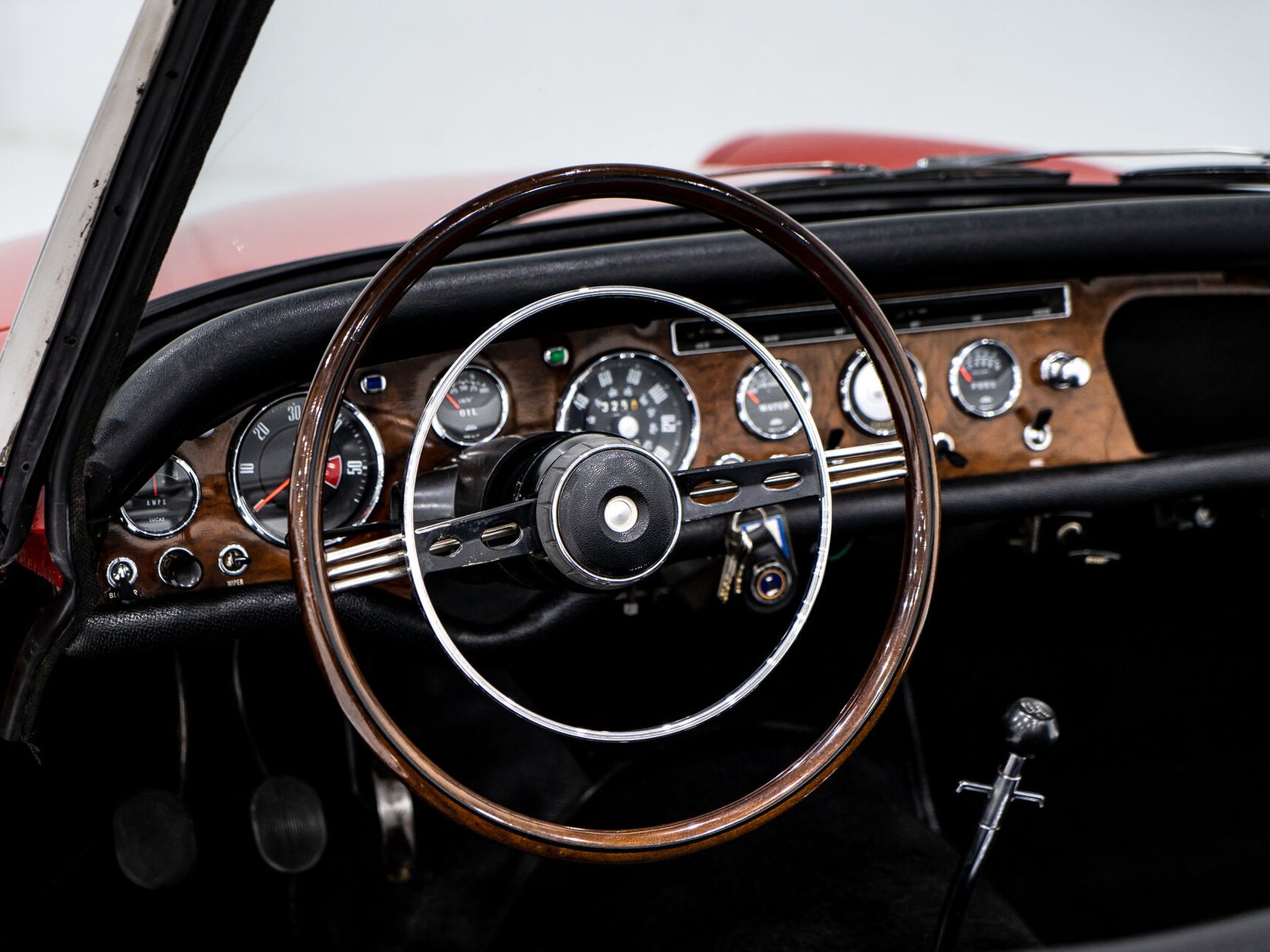1967 Sunbeam Tiger Unrestored with single repaint **PRIX EN USD** Red Montreal - photo #63