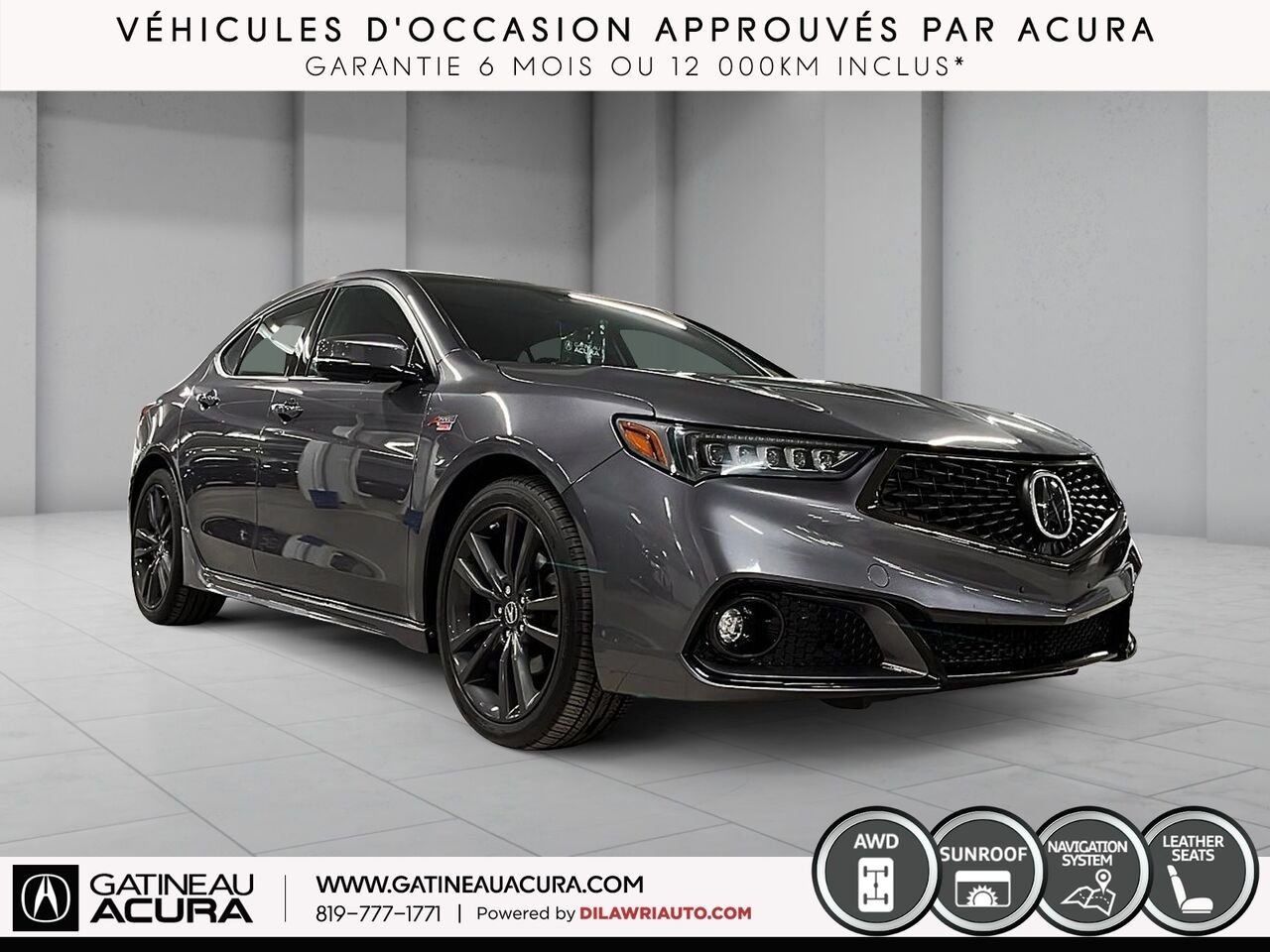 Acura TLX A-Spec Tech SH-AWD 2020 Gris Gatineau - photo #13