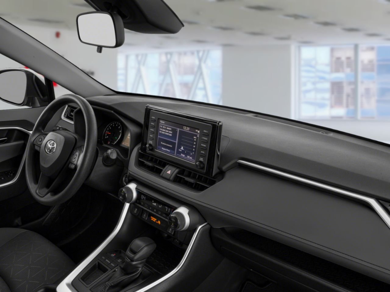 2021 Toyota RAV4 XLE FWD / HEATED SEATS / MOONROOF / ALLOY WHEELS / CARPLAY AND ANDROID AUTO Silver Mississauga - photo #9