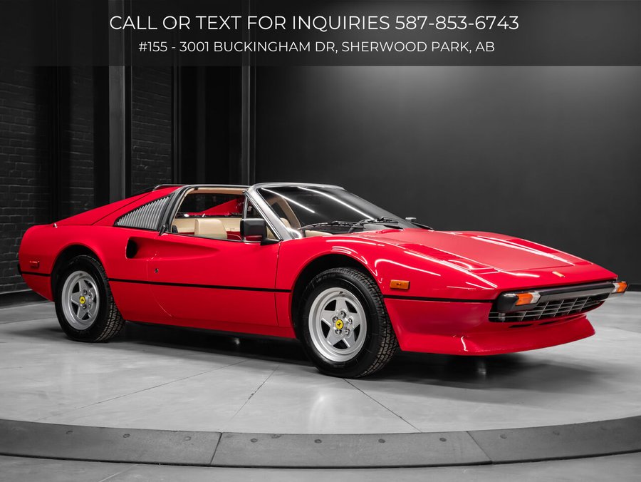 1982 Ferrari 308 GTSi 1982 Red