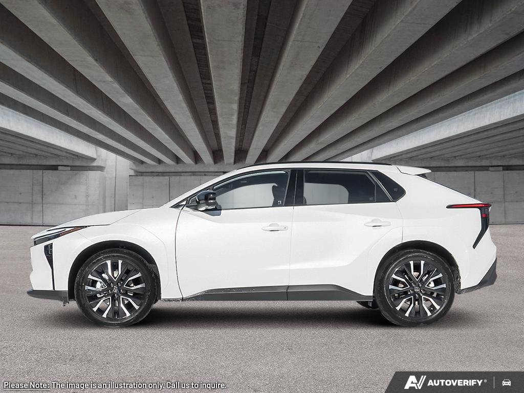 2026 Toyota bZ 2602142 | Limited Wind Chill Pearl w/Black Roof Edmonton - photo #2