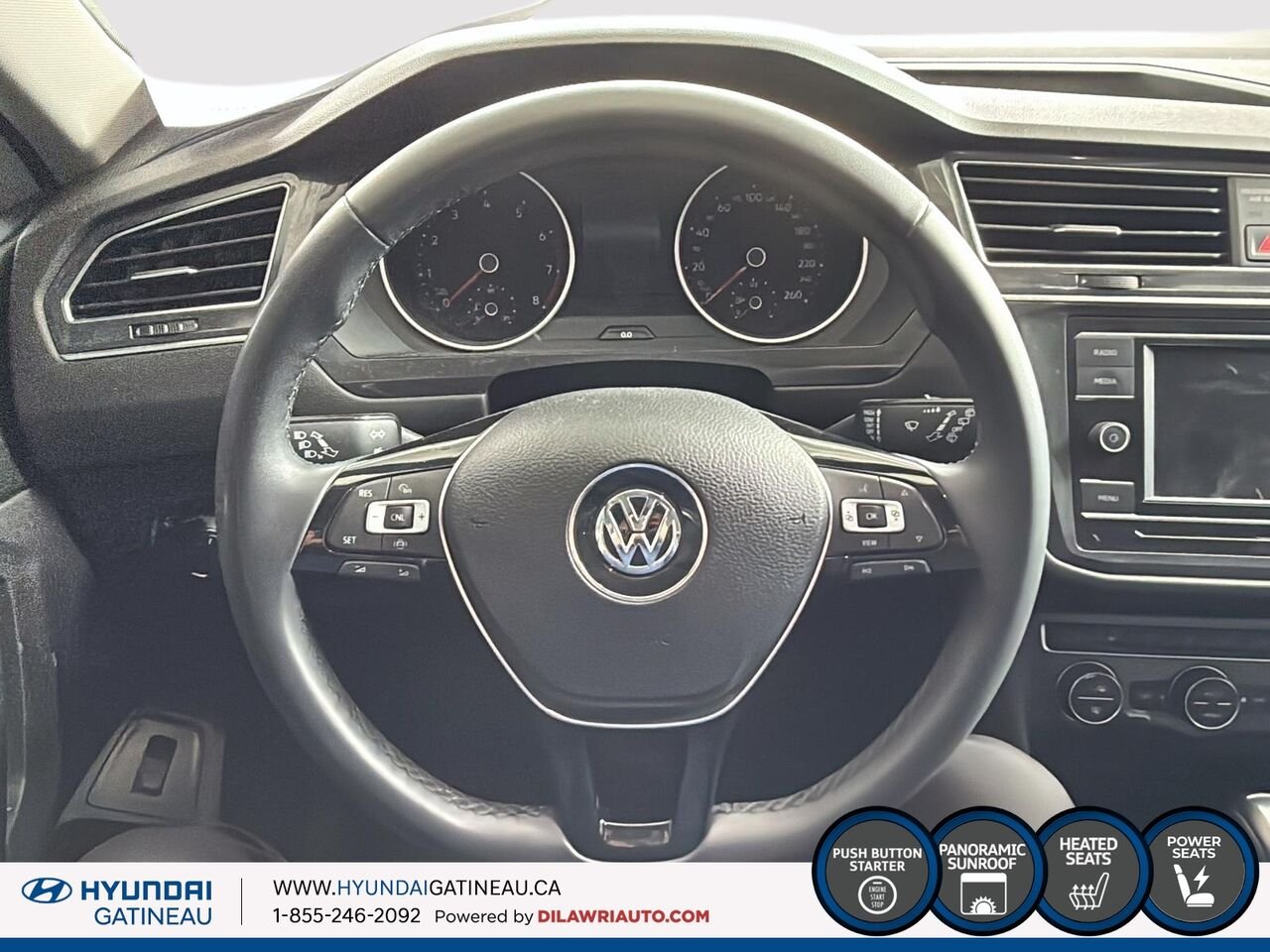 2020 Volkswagen Tiguan Comfortline 4MOTION White Ottawa & Gatineau - photo #11